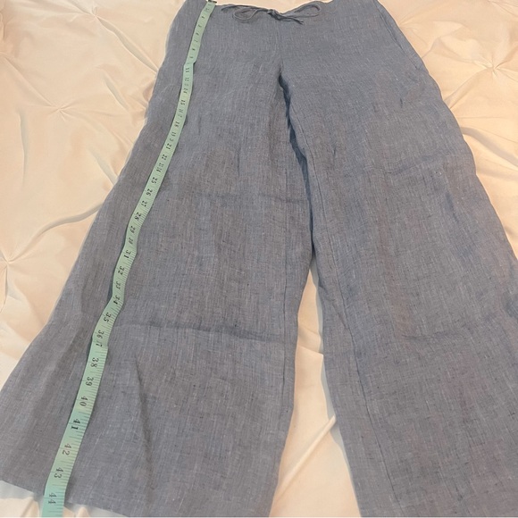 Theory Relaxed Pull-on Blue Pant M - Picture 4 of 11